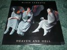 BLACK SABBATH HEAVEN AND HELL ORIGINAL LP BSK 3372 WARNER BROS RECORD DIO 1980