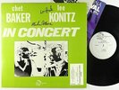 Chet Baker & Lee Konitz - In Concert LP - India Navigation NM Autograph