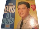 Elvis GI Blues LP Wooden Heart Sticker RARE First Press