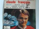 Rare 45t EP Claude François dis lui autographe dédicace signé Cloclo Culte