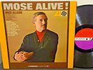 MOSE ALLISON Mose Alive  1966 ATLANTIC Jazz Vocal MONO LP EX / VG+ w OG Inner