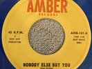 THE WHAT-NOTS Nobody Else But You Amber 101 1966 Garage Rock Mod Blue vinyl 45