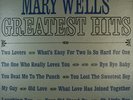 Mary Wells: Greatest Hits Vinyl Record LP