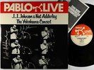 J.J. Johnson & Nat Adderley - Yokohama Concert 2xLP - Pablo Live VG++ Autograph