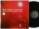 John Coltrane & Archie Shepp - New Thing At Newport LP - Impulse VG++ Autograph