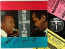 Stan Getz & J.J. Johnson - At The Opera House LP - Verve - V-8490 VG+ Autograph