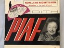 Rare 45t EP Édith Piaf Non Je Ne Autographe dédicace signed 50’s Sticker Olympia