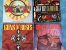 4 x Guns N' Roses 7