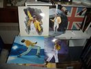 CONCERT WEMBLEY 86 DES QUEEN SUR DEUX PICTURES DISCSC /PARFAIT ETAT