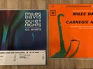 Miles Davis mono white label radio promo LP Quiet Nights & At Carnegie Hall