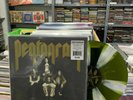 Pentagram LP First Daze Here Reissue LP Swamp Green With White Pinwheel Splatter