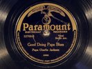 78 RPM -- Papa Charlie Jackson, Paramount 12700, E/E- Blues