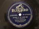 BLUES TOMMY MCCLENNAN Shake It Up & Go/I Love My Baby BLUEBIRD 34-0716 VV+/V-