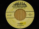 The Gazelles Dooowop 45 Honest bw Pretty Baby Baby on Gotham