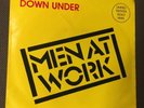 Men at Work, Down Under, Limited Edition, Gold Clear Vinyl, 7