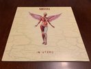 NIRVANA In Utero LP ORG YELLOW VINYL - Yellow Cream Marble Vinyl RTI 2009
