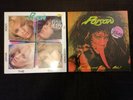 POISON LP'S LOOK WHAT THE CAT DRAGGED IN OPEN UP AND SAY AHH  ORIGINAL UK VINYL