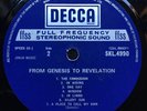 GENESIS From Genesis To Revelation UK BOXED DECCA VINYL LP SKL 4990 + Insert