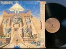 IRON MAIDEN POWERSLAVE 1984 JACKSONVILLE 1st PRESS LP TEXTURED CVR +SHRINK INNER