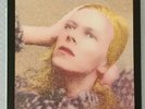 DAVID BOWIE - HUNKY DORY + X 2 LPS + CLEAR VINYL - RYKO 1990 - USA + OBI -EX