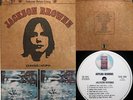 JACKSON BROWNE rare LP: -S/T (Saturate) [1972 white label, burlap cover] EX/EX