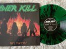 Overkill Feel The Fire Vinyl LP Green With Black Splatter 2021 Megaforce