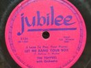 78RPM Let Me Bang Your Box Laughing Cause I'm Crying The Toppers Jubilee 5136 A1