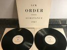 DOUBLE LP VINYL RECORD NEW ORDER ALBUM SUBSTANCE 1987 UK 1ST PRESS 1987 NM/NM