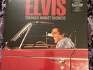 ELVIS TOO MUCH MONKEY BUSINESS 2-LP NEW SEALED