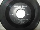 rare northern soul THE ORIGINALS 45 rpm LET ME HEAR YOU SAY YEAH original sound
