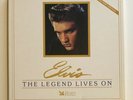 Rare Elvis Presley - The Legend Lives On 8 Vinyl Lp Boxset Collectors VG+/MINT