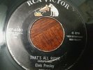 Elvis Presley – That's All Right / Blue Moon Of Kentucky 45rpm/VG+/ RCA 47-6380