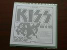 KISS LP BLACK VINYL STICTLY LIMITED 100 - ROCKFORD ARMORY ROCKFORD NOV 15, 1975