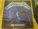 Metallica Ride The Lightning Elektra – 60396-1 1984 release Masterdisc  vg+