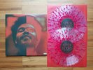 The Weeknd | After Hours - CLEAR RED Splatter Deluxe 2-LP Vinyl Blinding Lights