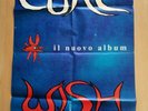 The Cure 1992 WISH Italia promo poster