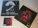 LADY GAGA CHROMATICA TRIFOLD YELLOW VINYL +JAPAN CD & THE FAME MONSTER BOX 3 LP