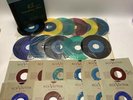 Rare RCA 45 RPM Records Introductory Album 22 Original Color Records & Sleeves