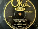 I.C. GLEE QUARTET I'm Going Home On The Chicasaw Train OKEH PRE WAR BLACK GOSPEL