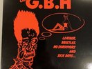 Charged GBH vinyl Leather, Bristles, No Survivors and Sick Boys LP Combat/ Clay