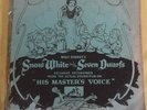 SNOW WHITE & SEVEN DWARFS-SOUNDTRACK- 1938 - 3 DISCS-1ST Issue. 78 RPM Shellac