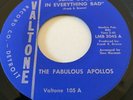 THE FABULOUS APOLLOS DETROIT NORTHERN SOUL VALTONE LABEL 105  SOME  GOOD IN