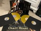 CRAZY HEART SOUNDTRACK Pressed GOLD Double Vinyl Record LP MOVIE POSTER Inside