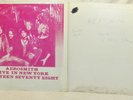 AEROSMITH Live 1978 & Inner View Series #9 Show #1 LP Records