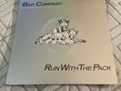 BAD COMPANY  RUN WITH THE PACK  ISLAND UK LP. VG+