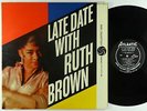 Ruth Brown - Late Date With Ruth Brown LP - Atlantic Black Label Mono DG VG++