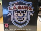 L.A. GUNS Riot on the Sunset Strip Best of LP PINK Vinyl Rip & Tear Sex Action