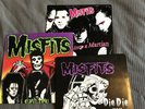 misfits vinyl Record x 3 Die Die My Darling, Evil Life , I Turned Into A Martian