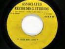 REGENTS Doo Wop ACETATE 45rpm Teen Age Love b/w Barbara Ann HEAR