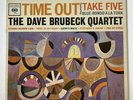 Dave Brubeck Quartet Time Out 1959 Jazz LP Columbia CS 8192 2 Eye Stereo